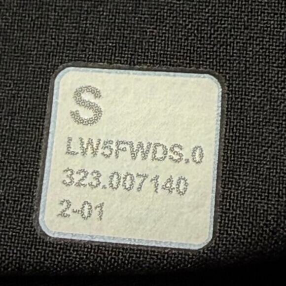 Lululemon Tapered-Leg Mid-Rise Pant 7/8 Length Luxtreme In Black - Picture 7 of 9